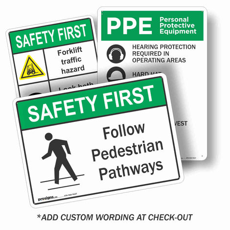 Safety Instruction Signs