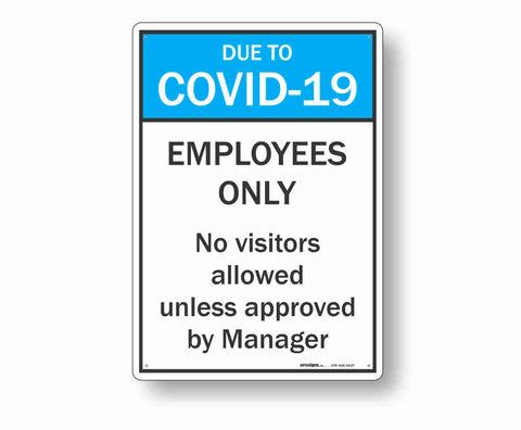 Covid-19 employees only