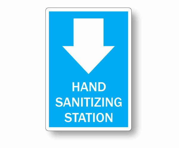 Covid-19 hand sanitizing station